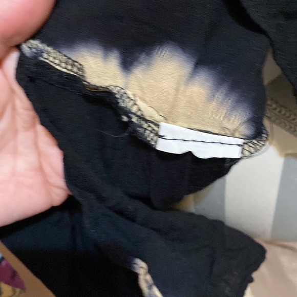 Misguided Size 4 Bleach Dyed Blouse - Picture 6 of 7